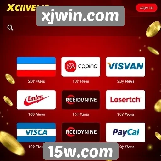 Métodos de pagamento no xjwin.com são variados